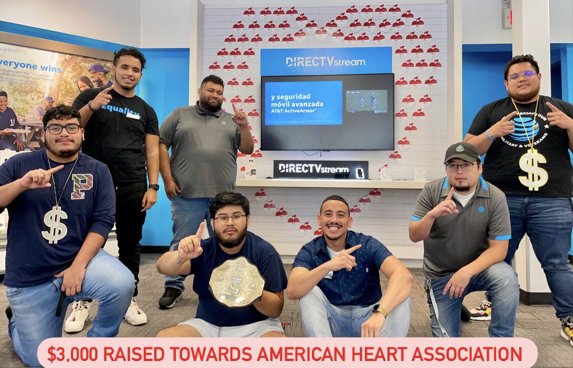 During the AHA Campaign, this team showed tremendous dedication. The store received the 2nd-highest donations in the COMPANY thanks to the combined efforts of our entire team! Numerous lives in our community will be significantly impacted by the actions of this team❤️THANK YOU!❤️