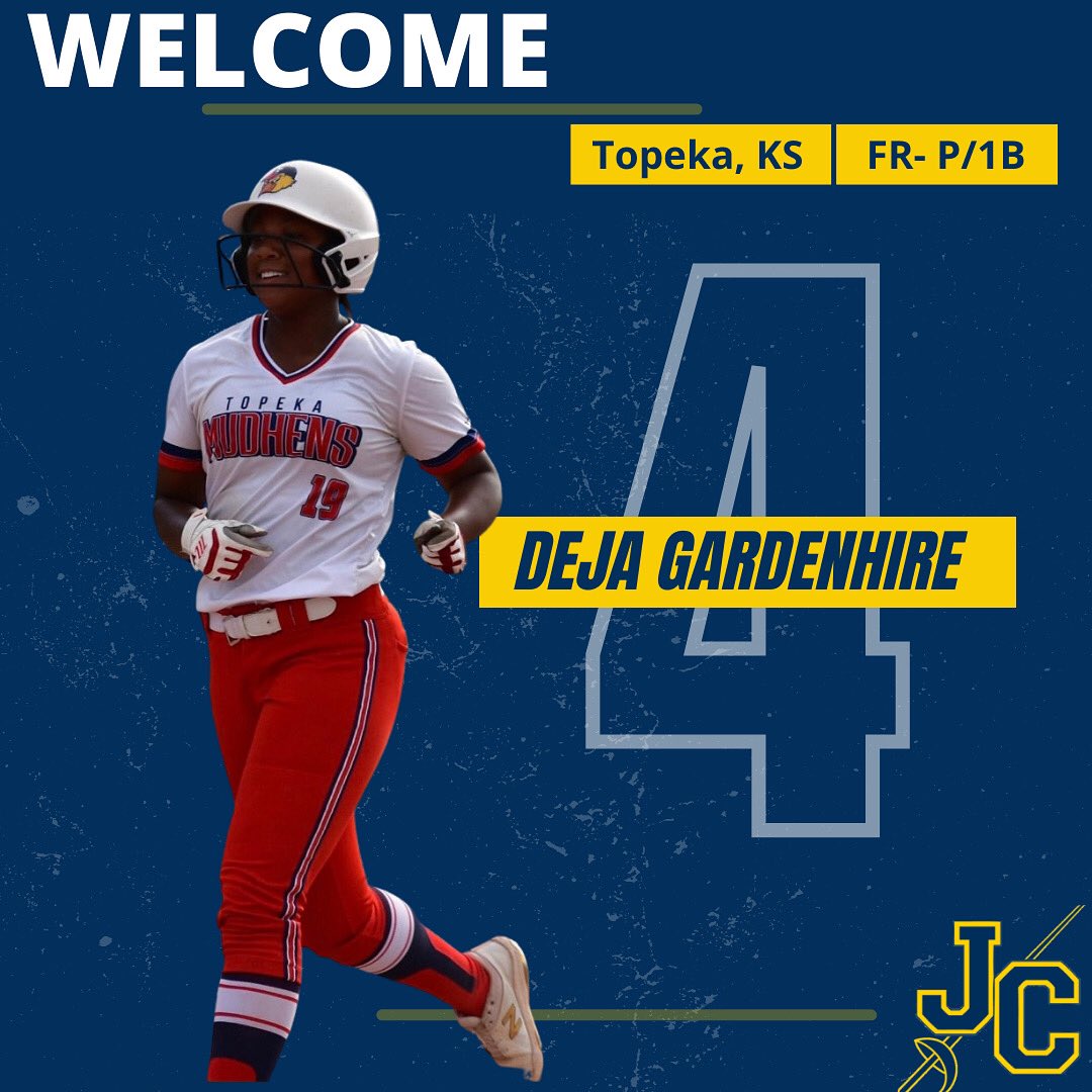 jccc_softball's tweet photo. Next for the Johnson County Softball 2022-2023 Roster. 

Welcome Freshman #4, Deja Gardenhire from Topeka, KS! https://t.co/P7RFMvM8BZ