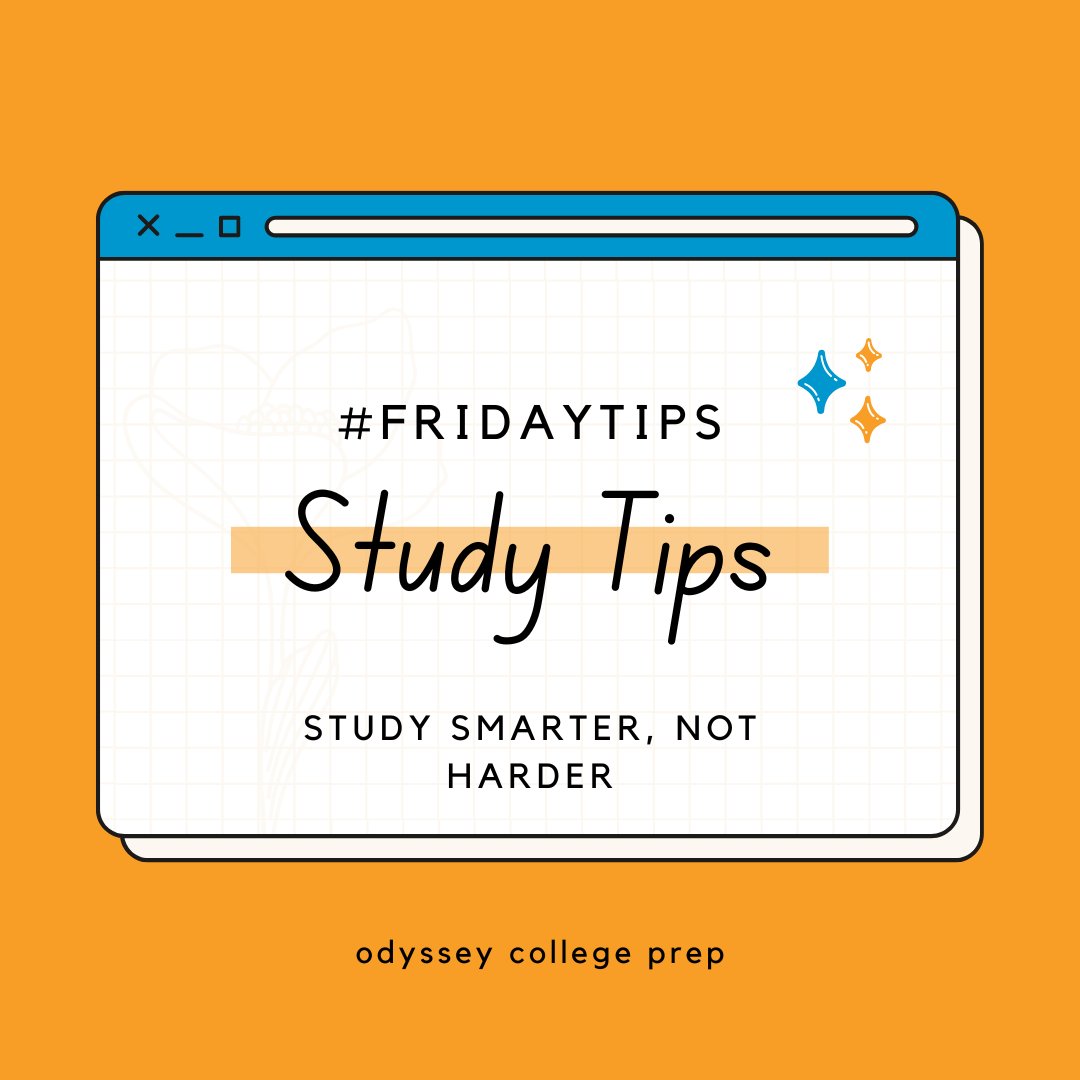 OdysseyCollegeP's tweet image. Friday is here! That means another study tip. Many of us have been used to multitasking but research shows that when studying, you should reconsider multitasking, here&apos;s why...
*
*
*
#OdysseyCollegePrep #FridayTips #CollegeStudyTips