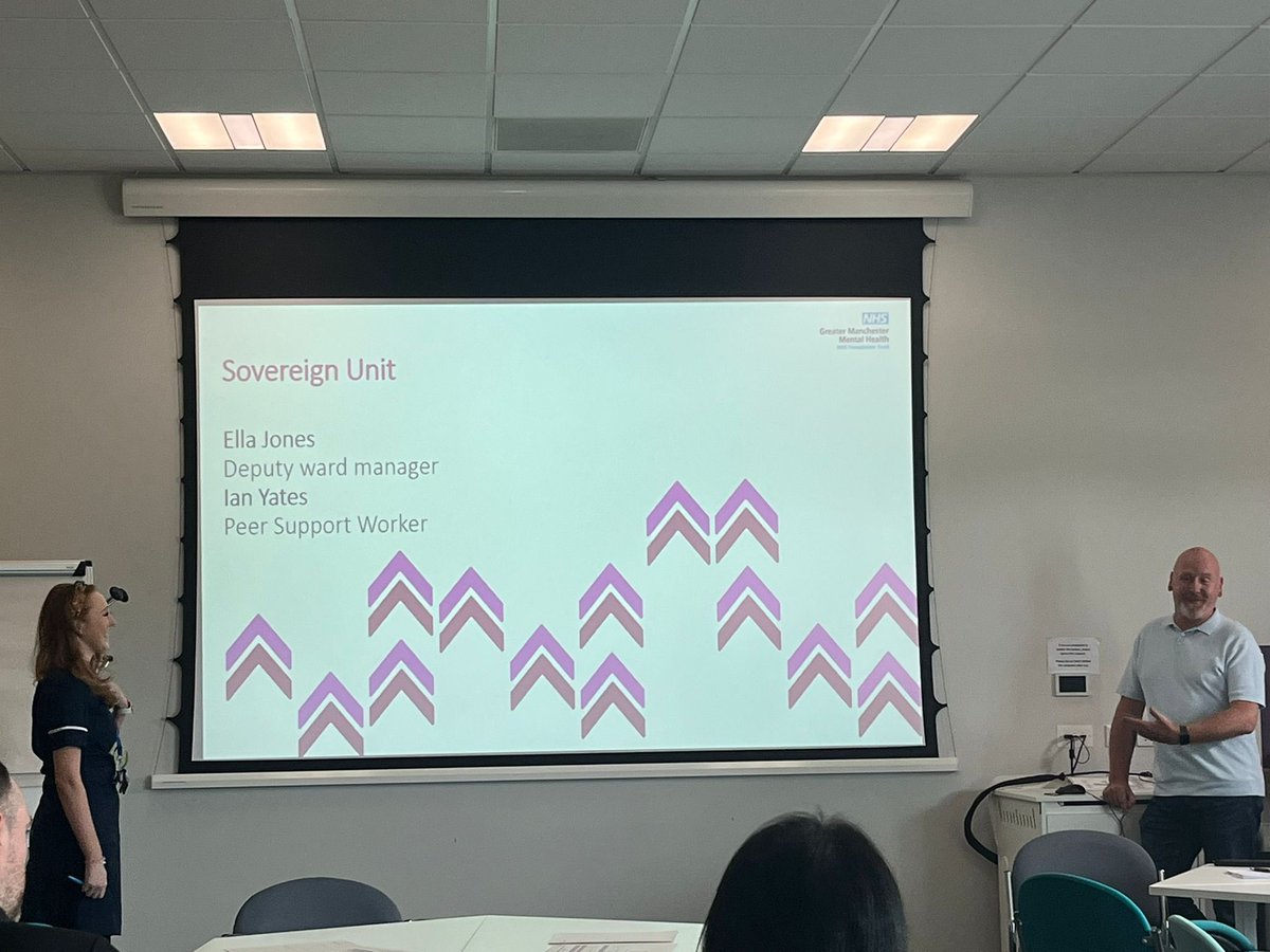 Ella_RMN's tweet image. Amazing day today attending the trust QI Reducing restrictive practice session and listening to other wards QI ideas. I also had the pleasure of  presenting Sovereigns QI plan with Ian. @yatsii @Jennip1981 @GmmhJo @dozzam1 @AlisonSchofie10 #teamsovereign #QI