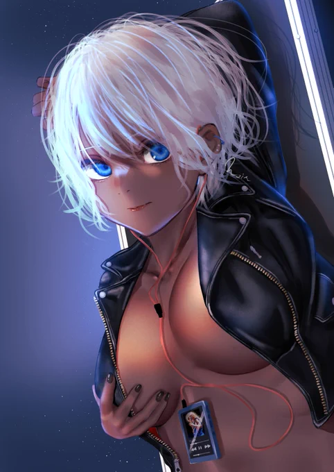 仰向けおっぱいちゃん 