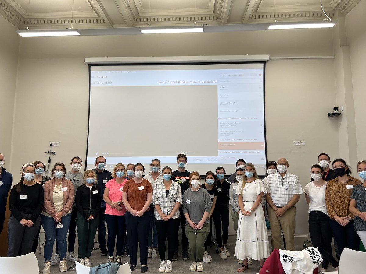butt_ashrafbutt's tweet photo. Great buzz at second National ACLS instructor course @ThePillarDublin @MaterTrauma Thanks to @drfranok @Celine_2011 @Irishheart_ie excellent team work and learning @MaterNursing @TheResusRoom @nursuscitation @cat_conn @auniquebird @AssocEmergMedIE https://t.co/OnX6tA0dzB