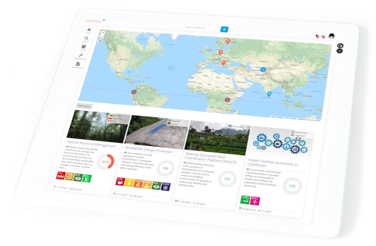 WebMo_'s tweet image. 😀 Découvrez #WebMo!
Notre logiciel de suivi et d&apos;évaluation, axé sur le secteur de la coopération internationale au développement. Essayez-le gratuitement !
👉 Plus d&apos;informations ici: buff.ly/3KFQPkf

#ict4d #developmentcooperation #monitoring