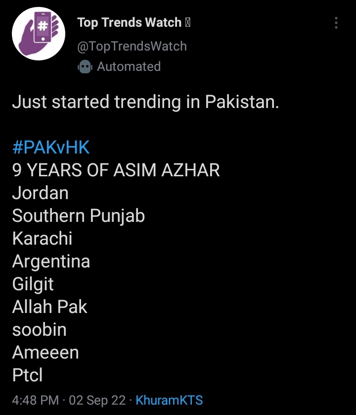 TrendsAsimates's tweet photo. success is not final, failure is not fatal
it is the courage to continue that counts.
BRAVO ASIMATES !
after not having much success in trends finally, you've done it our tagline "9 YEARS OF ASIM AZHAR" has been trending since last night with 4K+ tweets.
Well done #Asimates https://t.co/TYN50wM3Pl