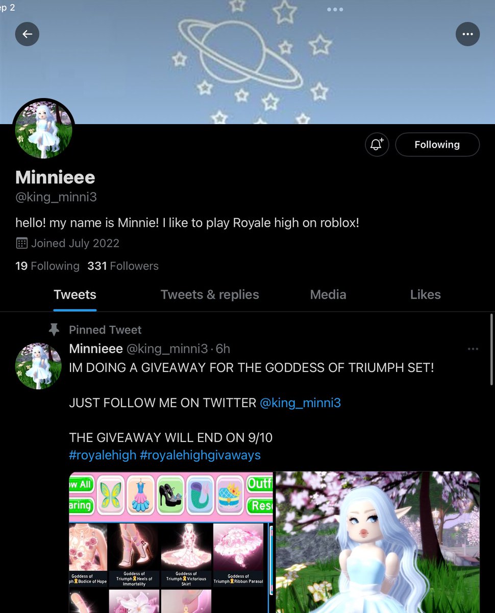 sophmis_'s tweet photo. @king_minni3 done! thank you so much for hosting this giveaway! https://t.co/CBKV8dzat0