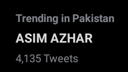 TrendsAsimates's tweet photo. success is not final, failure is not fatal
it is the courage to continue that counts.
BRAVO ASIMATES !
after not having much success in trends finally, you've done it our tagline "9 YEARS OF ASIM AZHAR" has been trending since last night with 4K+ tweets.
Well done #Asimates https://t.co/TYN50wM3Pl