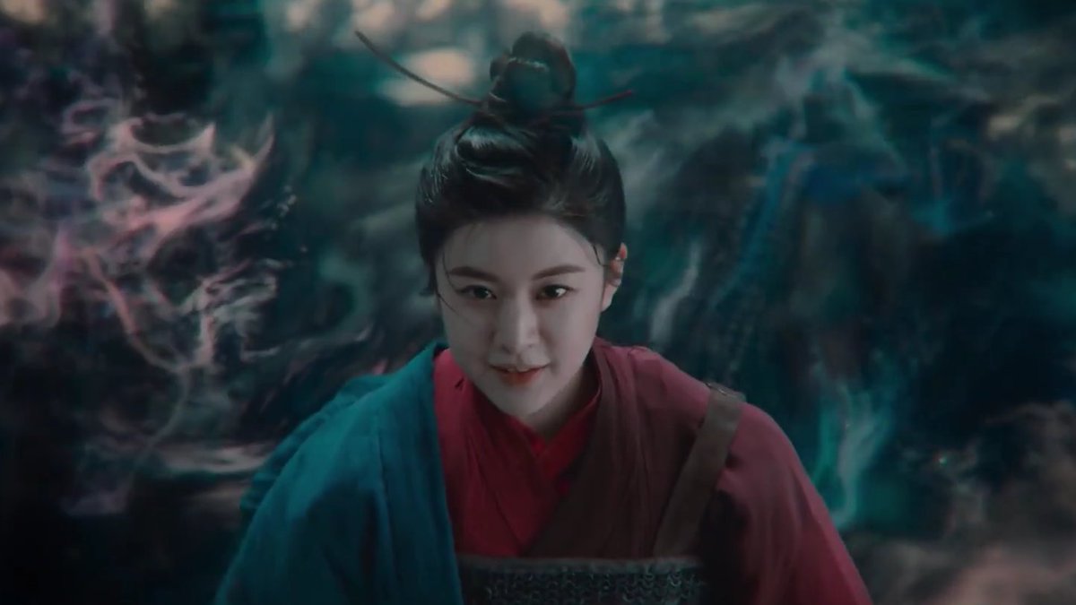 jungiespace's tweet photo. Even Yeong's clothes were associated with two colors, blue and red, just like the yin-yang jade. The red was a dominant color for her since she's the yang (shadow). Even before they met, it'd been decided to intertwine their fates. JU has always been a part of her.#AlchemyOfSouls https://t.co/rIjva8A7zq
