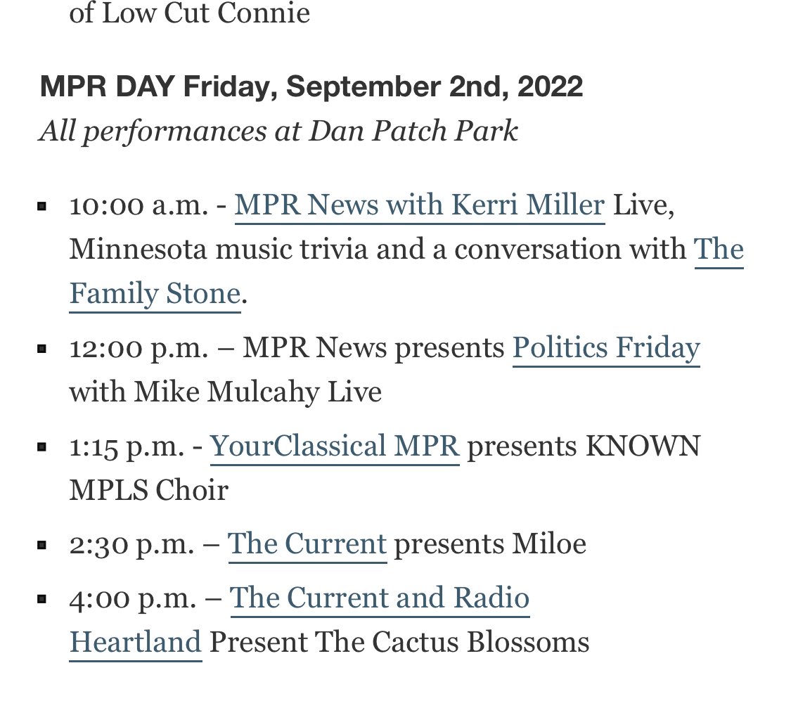 AliLozoff's tweet photo. Going to @mnstatefair today for @mpr #MPRDay and to get the fun i missed after that monsoon forced an early exit last weekend. Join me there for a full day of action at Dan Patch Park. https://t.co/Ld2djTSTjN