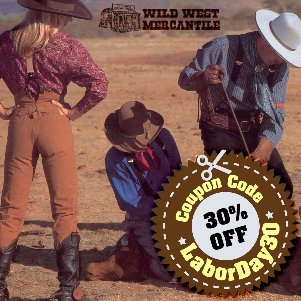 WWMERC's tweet photo. Save 30% 4 Days Only🤠Use Coupon Code LaborDay30 at checkout on orders over $49.
Shop Now: https://t.co/3jZwvI6bWm
#wildwestmercantile #oldwest #wildwest #westernwear #cowboyclothes #labordaysale #1880sclothes #historicalclothes #reenactors #reeneactments #victorianclothes https://t.co/YejNPYQvu1