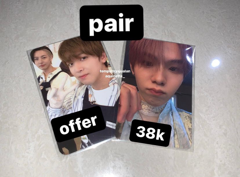 cxnomans's tweet photo. WTS// WANT TO SELL ‼️
HELP RT‼️😜 
yg beli dapet jeno ril cuy 😱😱

📍dom Majalengka, Ina 
wts haechan tumbler cafe/markhyuck pair shotaro jewel universe https://t.co/g1OvJLxX5l
