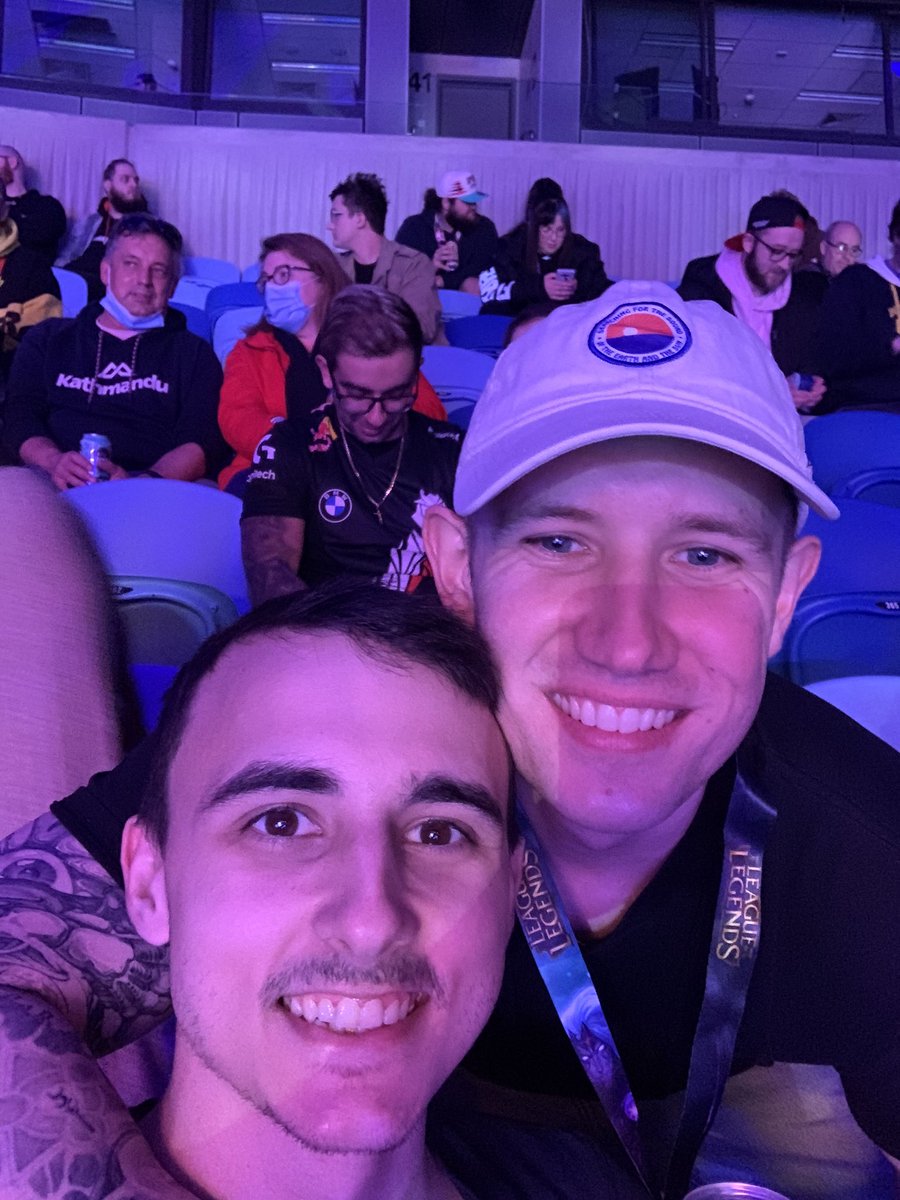 Got to meet this Malphite player! He’s also in the army 😎 <a href="/canofkungfuu/">Blake</a>  <a href="/WKWOCE/">Weekend Warriors</a>