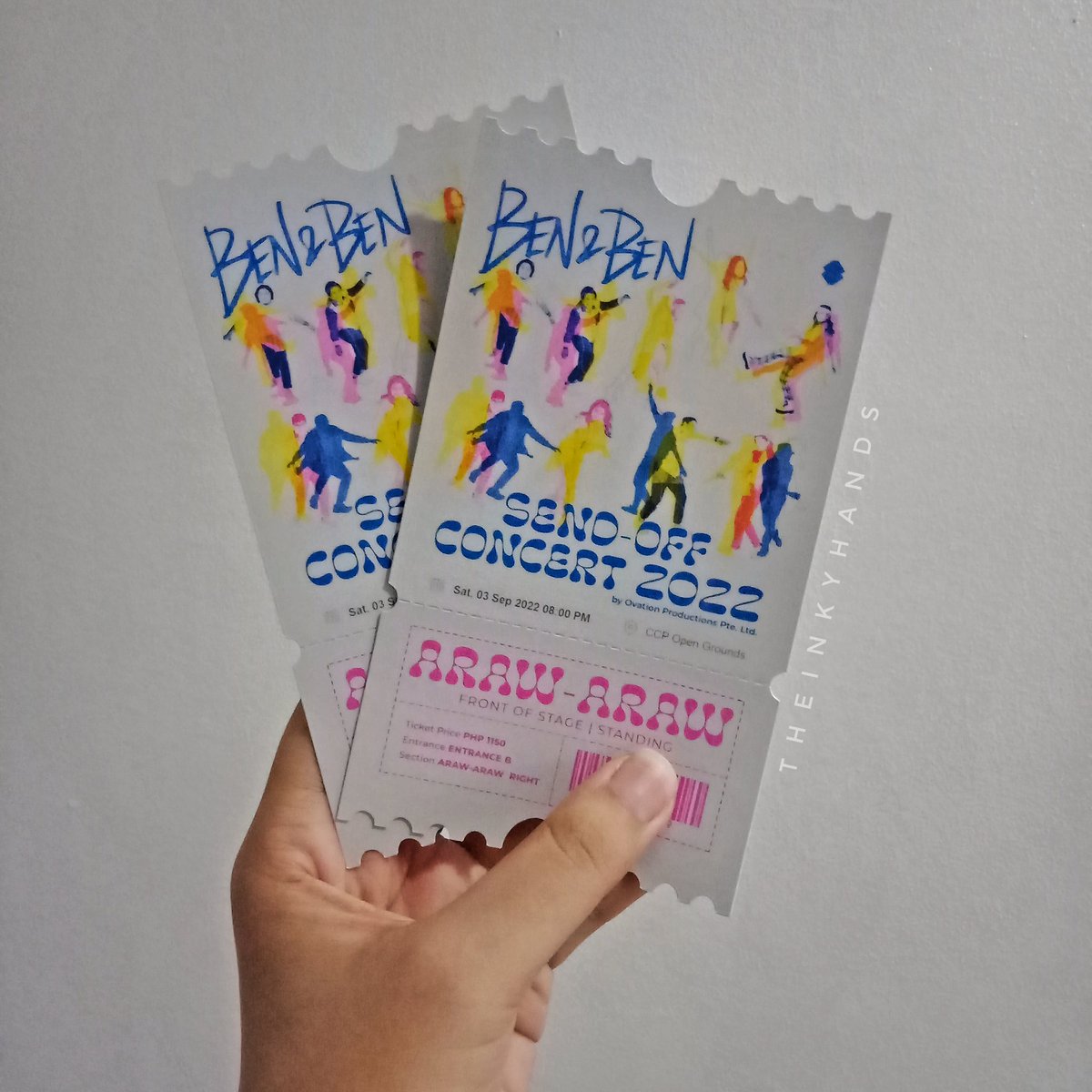 Dahil e-ticket lang meron tayo...
Gumawa ako ng fan-made Ben&amp;Ben Send-off Concert Ticket!! 😂😍

See you tomorrow, <a href="/BenAndBenMusic/">Ben&Ben</a> ✨❤