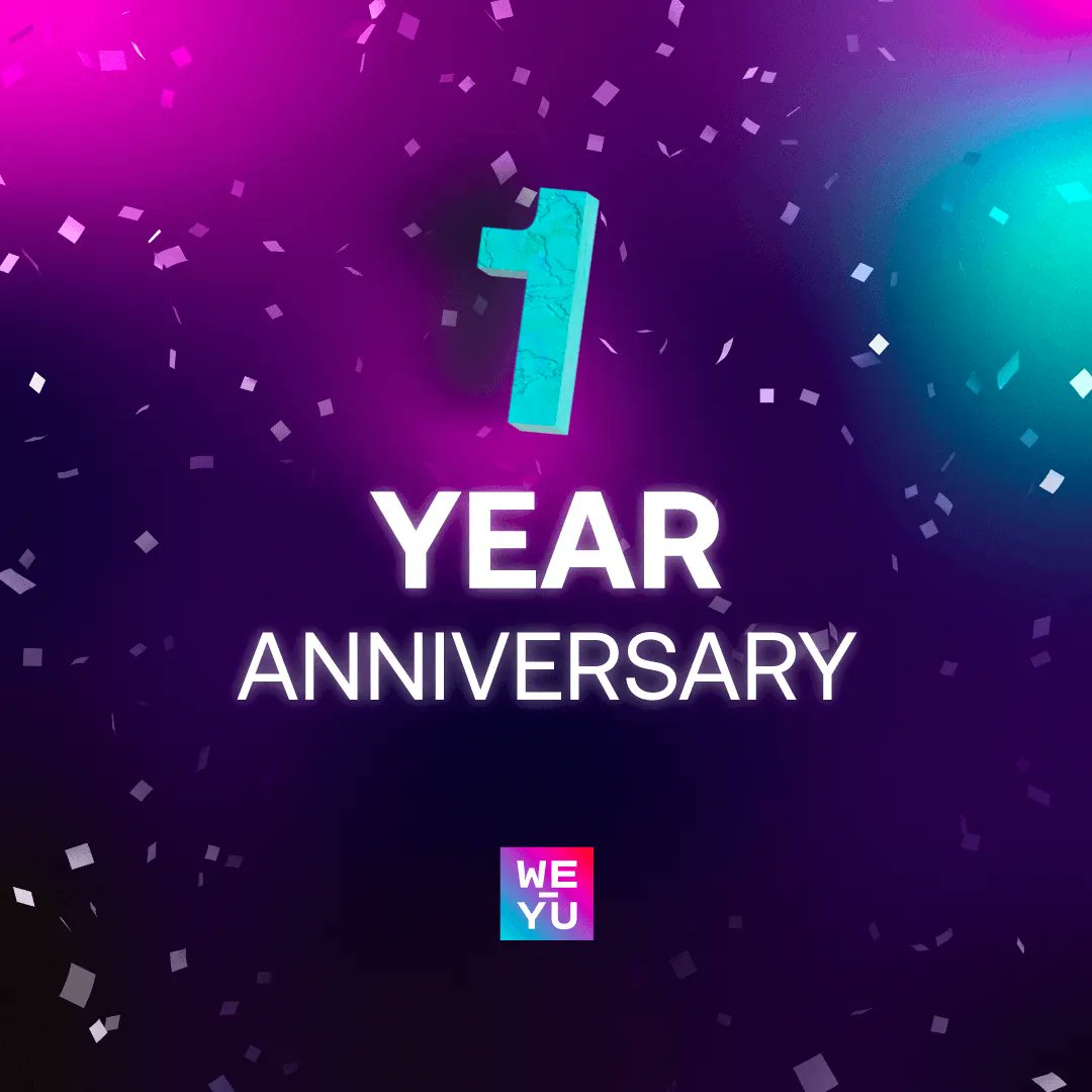 WeKong3571's tweet photo. Yesterday we celebrated our @weyuofficial anniversary! 🎉🎉

We hosted an amazing #TwitterSpace and #Pokertournament! 

Besides that, we launched our renewed website! Have you checked it out yet?👀👀 Go to https://t.co/cNEf5vif09 and let’s #MINT  some #NFTs #WEYULFG https://t.co/MHHEMeandz