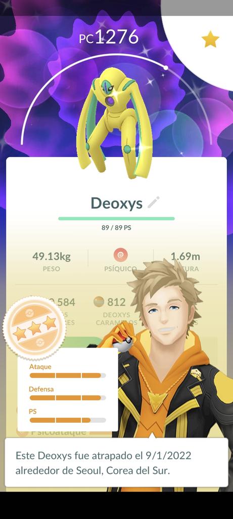 VirusTCC's tweet photo. Y bueno en el directo de ayer salio!!!! Solo quedan 2 por sacar shiny!!! Ataque y velocidad!!!! #pokemongo #pokemonart #pokemonsnapshot #pokémon #pokemonfan #pokemongochile #pokekongoarplus #nianticlabs https://t.co/yu7tRNEQBg