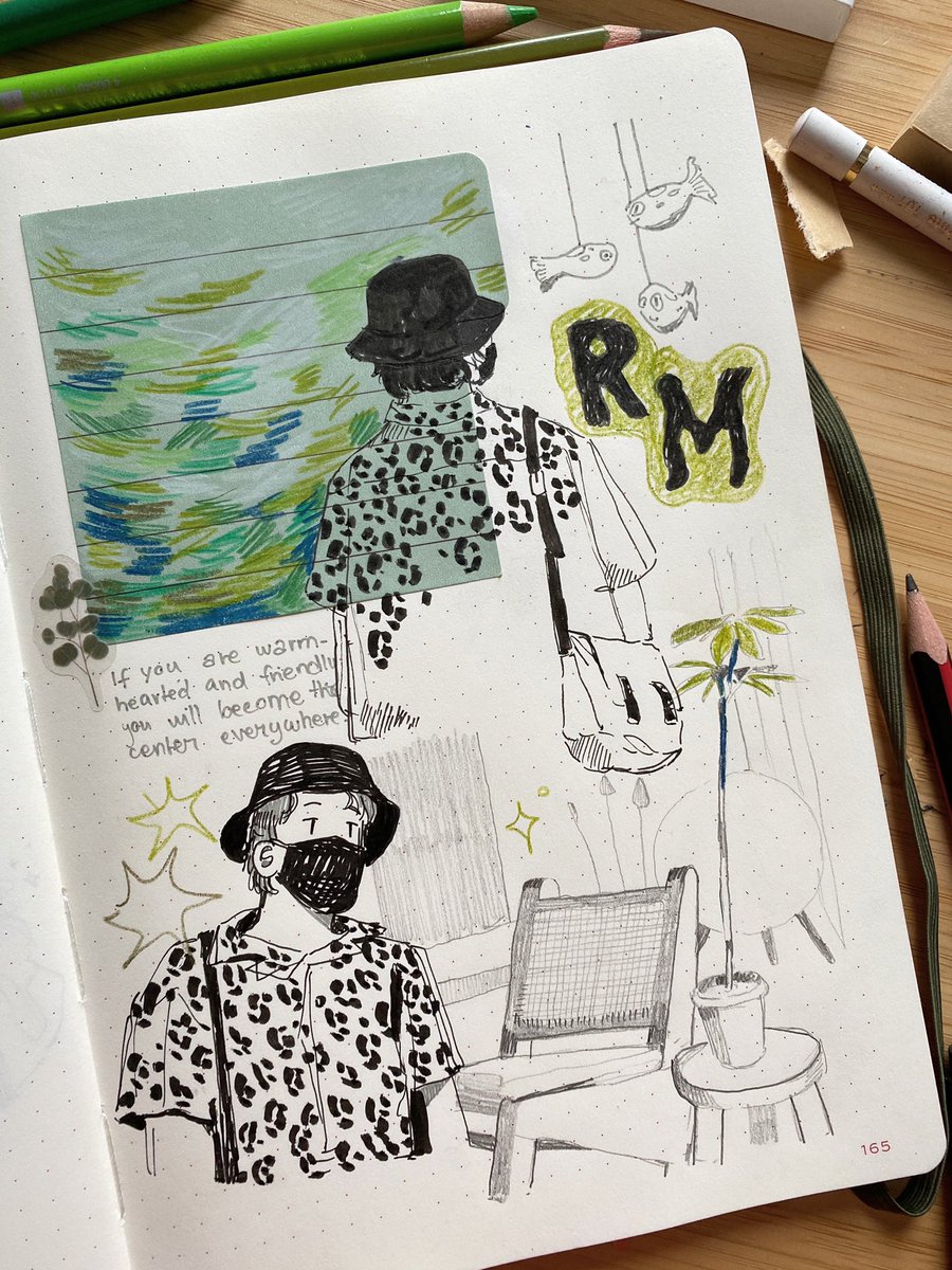 warm-hearted and friendly 🍃 #RM
