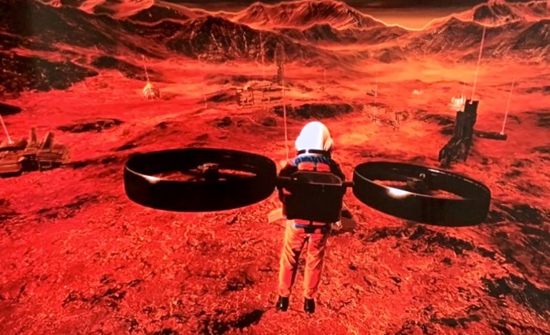 gh_holy_mash's tweet photo. #SpaceExplorersRedPlanet
サクッとできるようなので、フォロワーさんに便乗して始めましたw
火星探査ウォーキングシミュレーター?ですかね、重力も再現できてるっぽくて、なかなか貴重な体験w楽しい✨
ジェットパックも何種類も切り替えできる✨けど、効果の違いはよくわからず🤔 https://t.co/7UdpZPxvS5