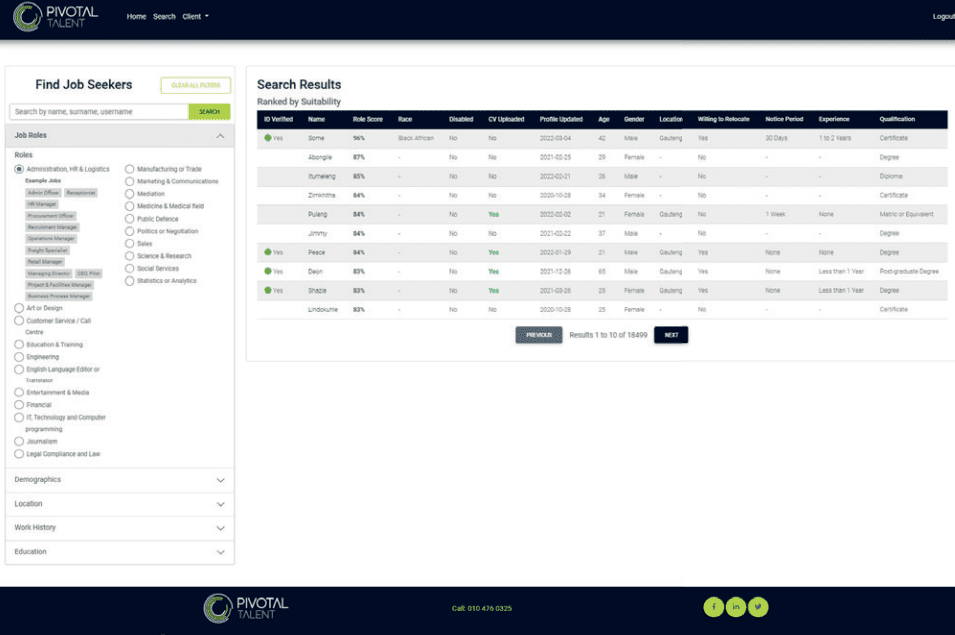 PivTalent's tweet photo. Efficiency is doing things right; effectiveness is doing the right things. Pivotal Talent’s #RECRUIT frees up HR professionals by automatically profiling, screening, matching, and ranking an almost infinite number of candidates. Learn more: https://t.co/WeDlDuikyG https://t.co/sLzn2T135n