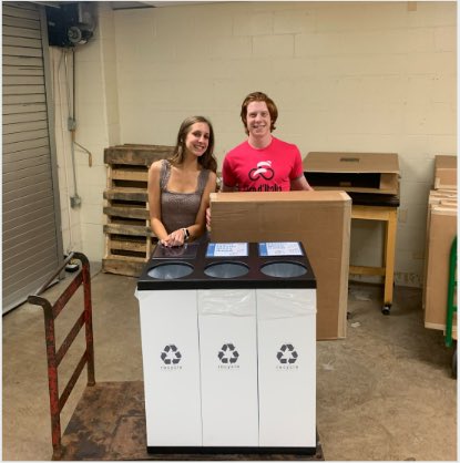 JThornton_NCHS's tweet photo. So excited to work with @NCHSOFFICIAL seniors, Izzy and Gavin, who are partnering with our Eco club members to increase the recycling efforts at Central. Thanks to Mr. Dolan, Mr. Zarate, Mr. Brady and Mrs. Lundquist for supporting this important work. https://t.co/vMkwUNDq5S