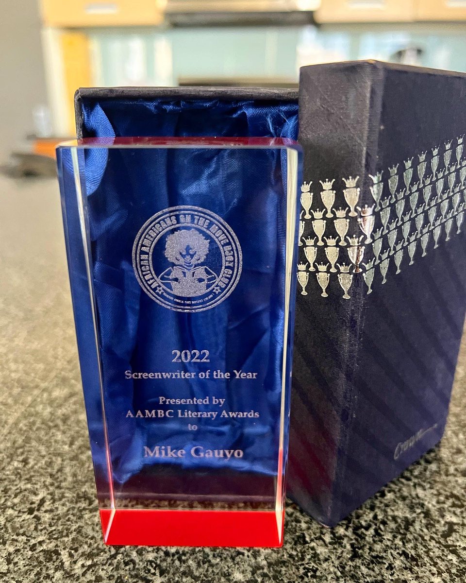 Guess what came in the mail today… 😍 I’d like to thank @AAMBCAwards for this honor. Imma sit this thang on my desk as a reminder of how far I’ve come and how far I have yet to go, because this is truly just the beginning. Thank you! ❤️🥹🙏🏾 #BlackBoyWrites #AAMBCAWARDS