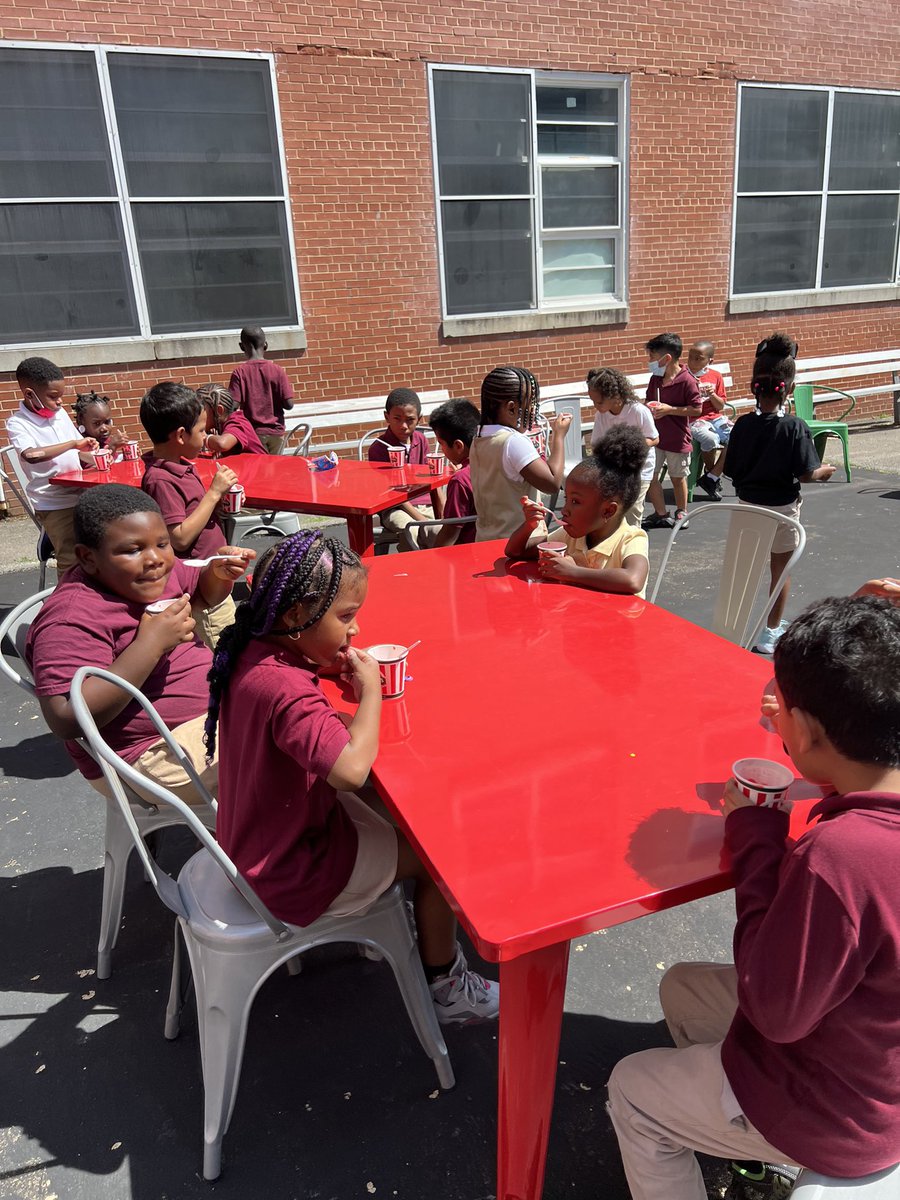 WhittierECSTEM's tweet photo. Today at Whittier Elementary we kicked off PBIS with a little treat from Rita’s. We are excited to celebrate our students who are respectful, kind and responsible through out the school year #TheWhittierWay #WhittierECStem #WhittierElementary #DCPS #DCPSRising #Ward4 https://t.co/gXng8sw3O0