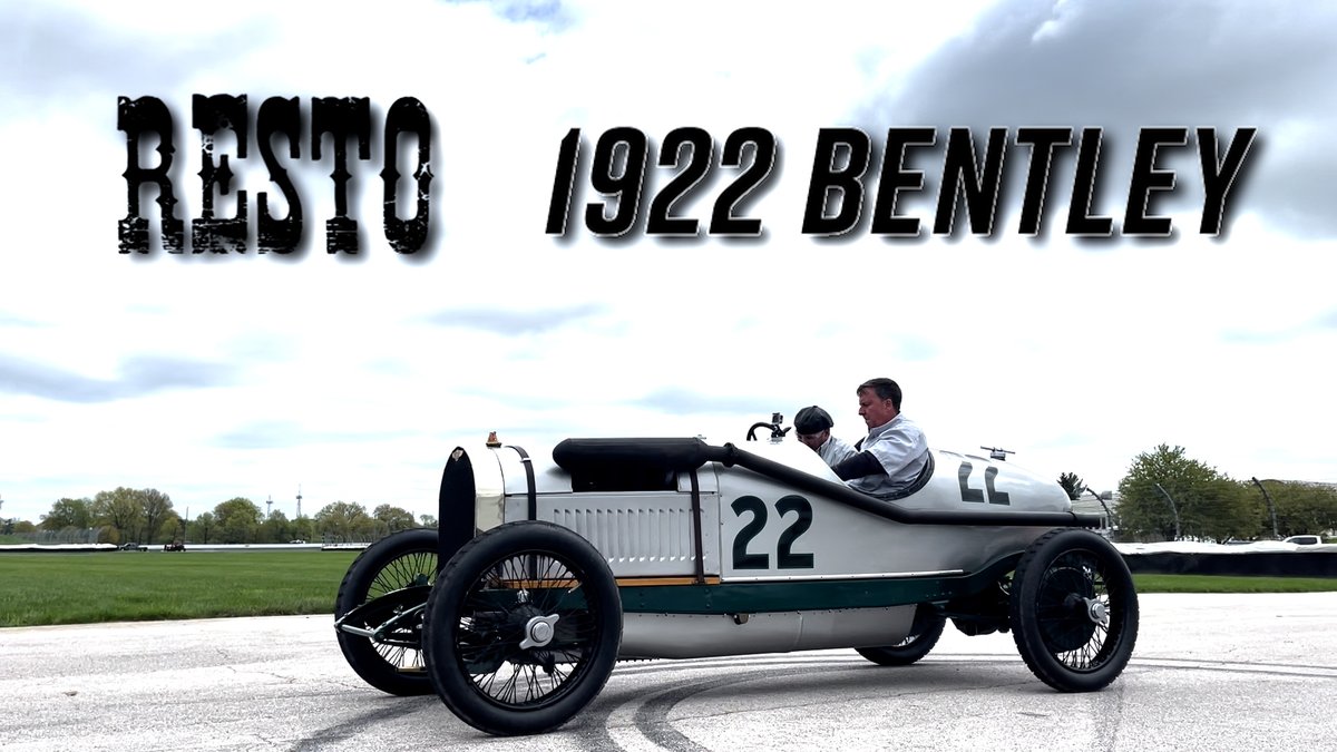Getting a 100 year-old <a href="/BentleyMotors/">Bentley Motors</a> Indy 500 racer up and running again!  

Watch here 
youtube.com/watch?v=Ro1N3D…