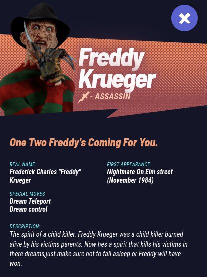 freddy4multi's tweet image. Oh Yeah Freddy would be the best assassin on the game!! Imagine he summoned baby Freddy to assist him in the game like a Tom and Jerry type character🔥 This is a description card of Freddy I think it’s very cool and could be a good idea💪🏻 #MultiVersus #mvs #MultiversusLeaks