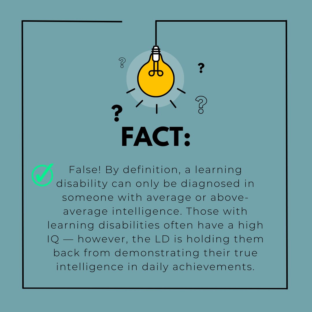 Myths &amp; Facts 🔍 📖
This week we're talking about intelligence 👇

If you want to learn more visit our website! Link in bio 🤗
