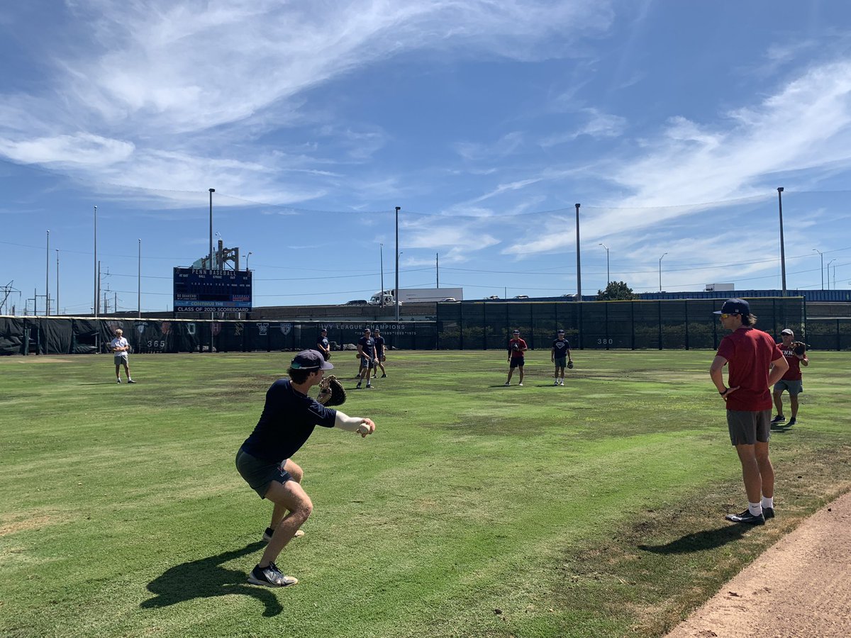 PennBaseball's tweet photo. the boys? all the way back.

#QuakeShow https://t.co/icHVPvIacM