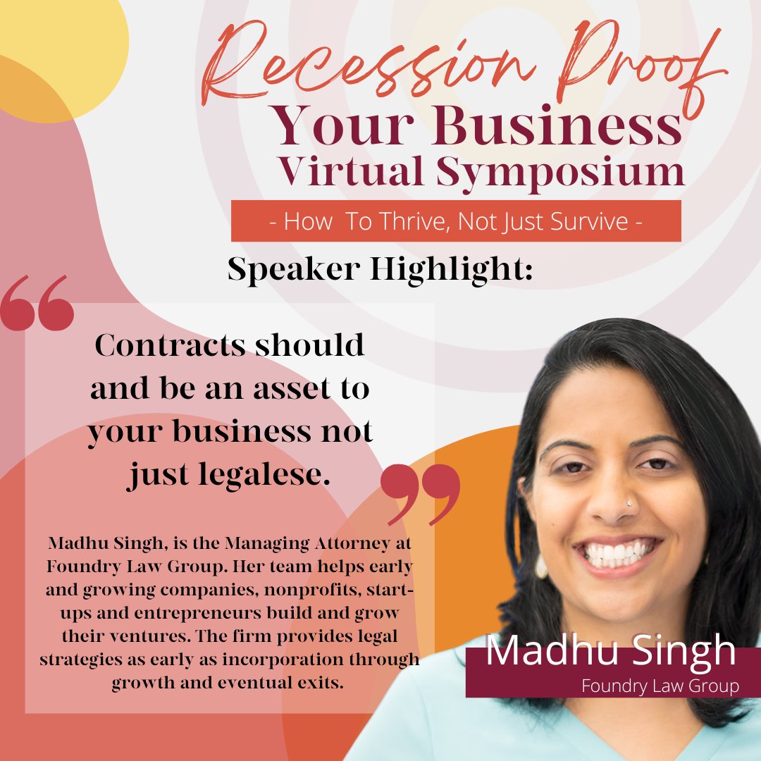 Our own Madhu Singh, is going to speak at this great event soon!
Look at this speaker line-up #femalepower
WHEN: September 19 &amp; 20, 2022
WHERE: online
Get your FREE tickets here - bit.ly/RPYB-Madhu
#business #event #thrivenotsurvive #free #smallbusiness #smallbusinesstips