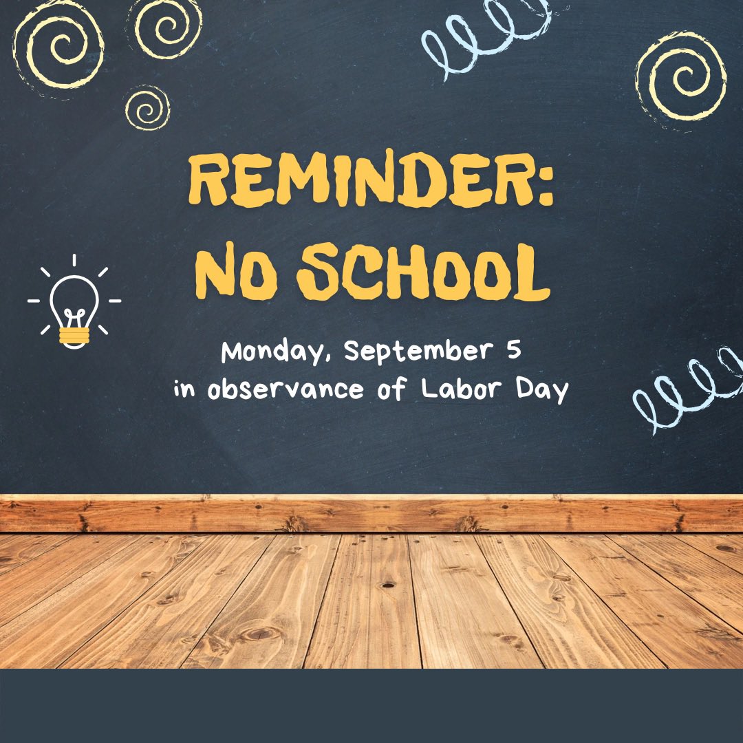 Enjoy your long weekend! #stillelem #stillelementary