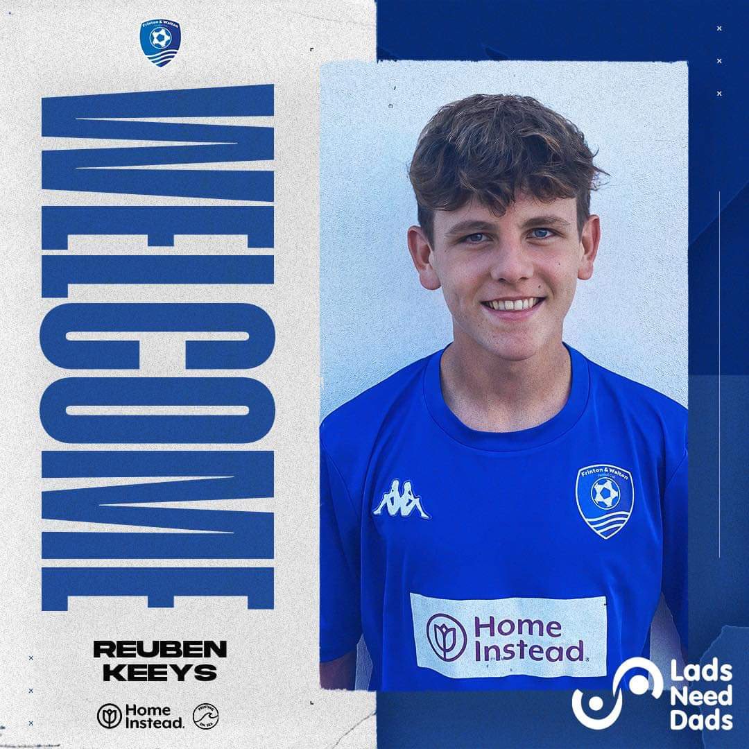 FrintonWaltonFC's tweet photo. As a club, we are proud of our youth system. With some of our last year U18 joining the likes of @MightyHolland, @FC_Clacton and @HPFC_1903, we have managed to keep 6 of them on our books. Two of them are Reuben Keeys and Freddie Davidson. Welcome lads, bright future ahead🔵 https://t.co/brk8EpDpbC