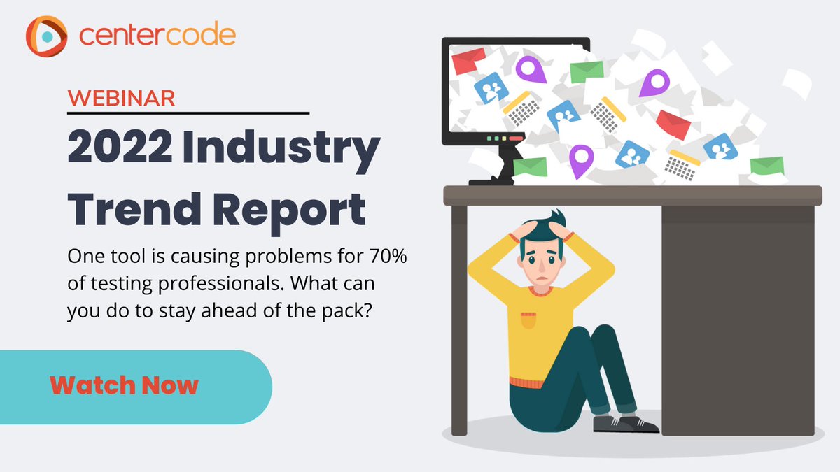 Too many tools, too little time.  According to our 6th annual Centercode Industry Trend Report, piecing together multiple tools to run #betatests is causing friction for both test managers and customers alike. Join us to find out more. #ProdMgmt  bit.ly/3pxPq5C