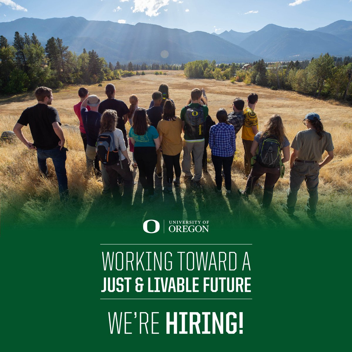 amos_adell's tweet photo. @uoregon is all-in for a just and livable future. We’re hiring 11 faculty for #uoenvironment in @UO_ENVS @uogeog @UO_Geology @uoregondesign @OregonSociology and @uoCHandBIC for research and teaching on climate and environment. Learn more: https://t.co/F7UXU9AEnZ #uoregon https://t.co/Q3tNAVUD1t