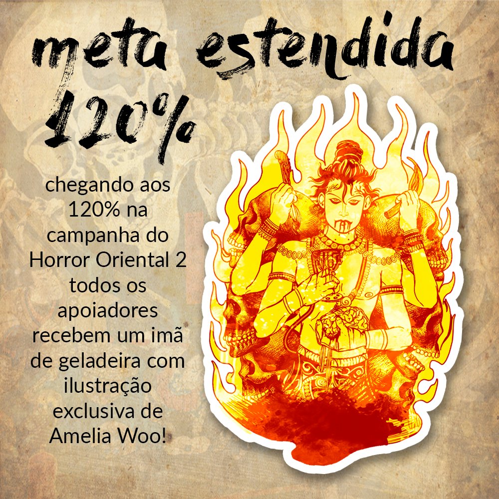 laboralivros's tweet photo. VIM CONTAR UM SEGREDO AQUI... VAI TER META ESTENDIDA NO HORROR ORIENTAL 2. PSSSST, MANTÉM NA MOITA HEIN?
https://t.co/2AZ97gVsus https://t.co/5S3OpxlqTf