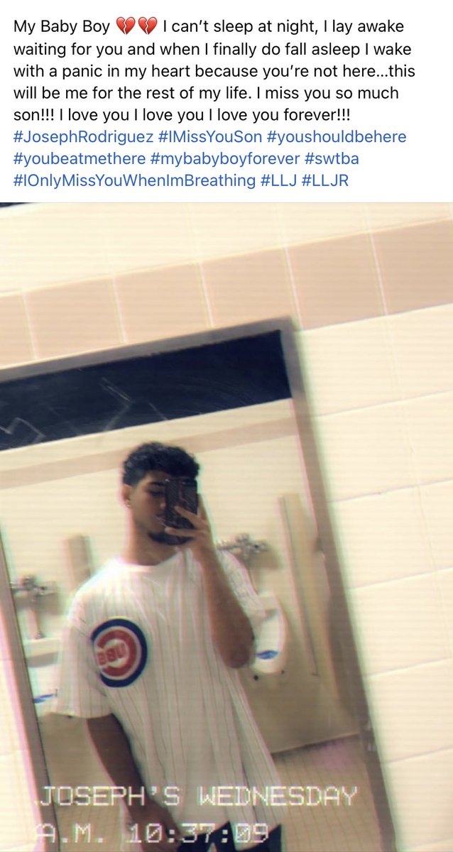 DisneyGlama's tweet photo. I miss you so much son 💔 @_joseph1k #LLJ #LLJR #JosephRodriguez 💙 https://t.co/yfYvMvWkuJ