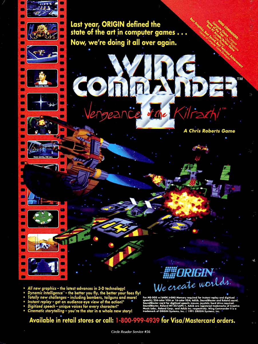 bastichb64k's tweet image. New episode of "DOS Days" is up ! featuring Origin Systems classic Wing Commander II by Chris Roberts. Link below to video 👇
youtu.be/AxwnTYt9Kuc

#wingcommander2 #PCGaming #90s #DOS #vintagecomputers