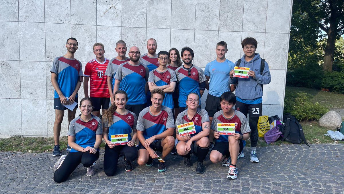 microUCPH's tweet photo. We had multiple teams this year for the annual #DHLrun! And we made some good time 🏃‍♀️🏃🏻‍♀️🏃‍♂️🏃🏾‍♂️💨 ⏱ https://t.co/Sgd0S8qZRs