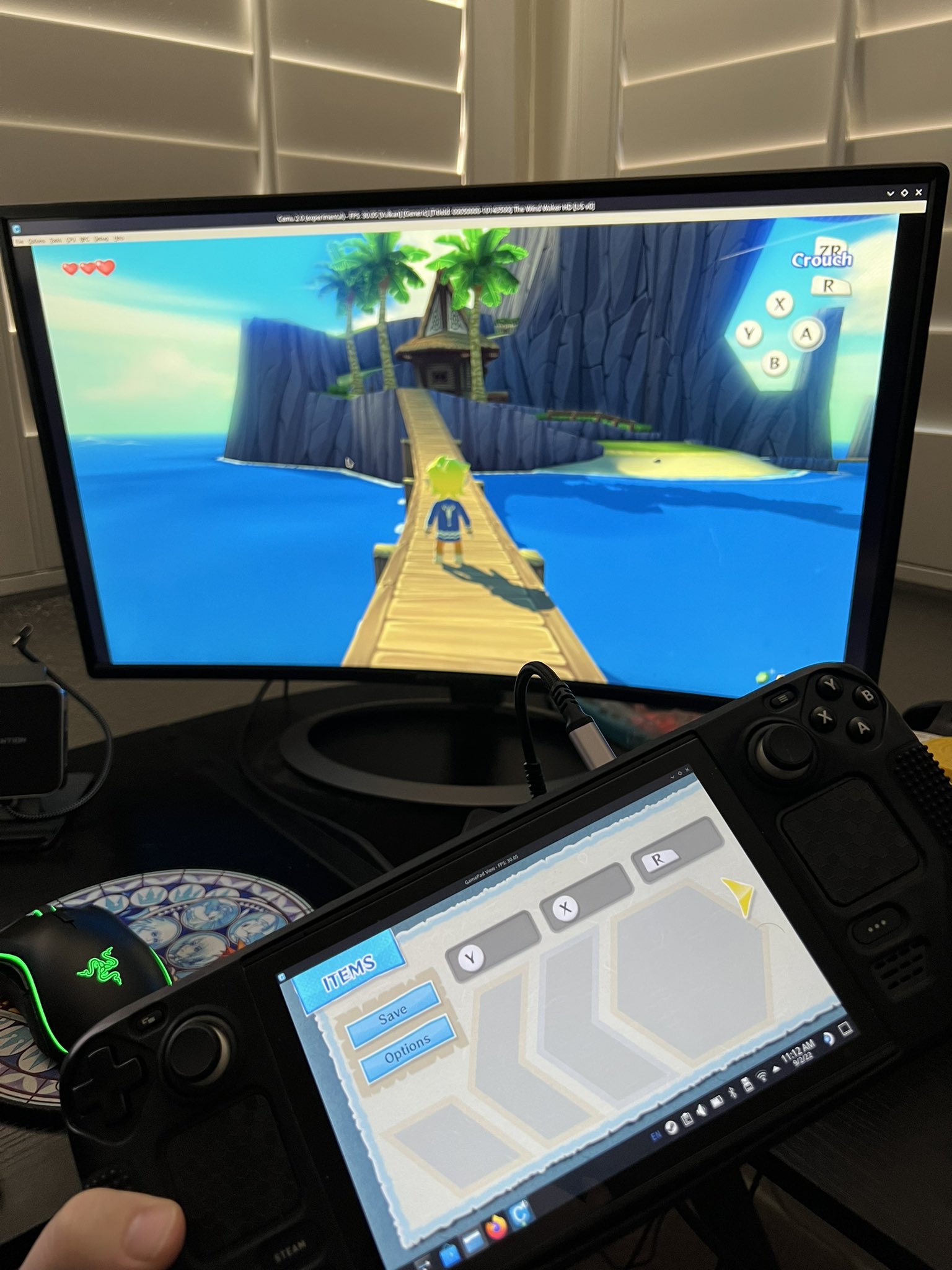 Random: Wii U Emulation On Valve's Steam Deck Supports Gyro