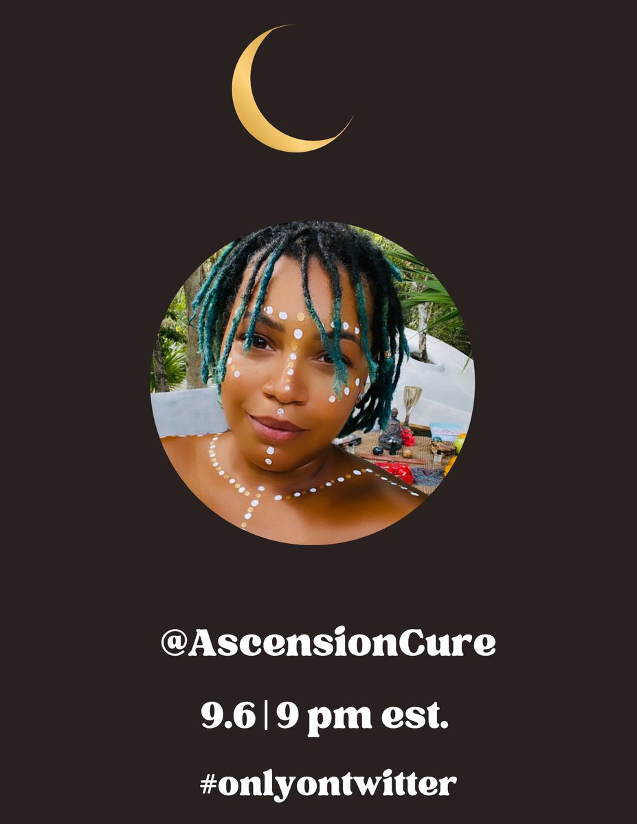 Sev7enTaylor's tweet photo. Newly added: @AscensionCure  in conversation! Happening 9/6 at  9pm EST via twitter space! https://t.co/0Gd0l46F52