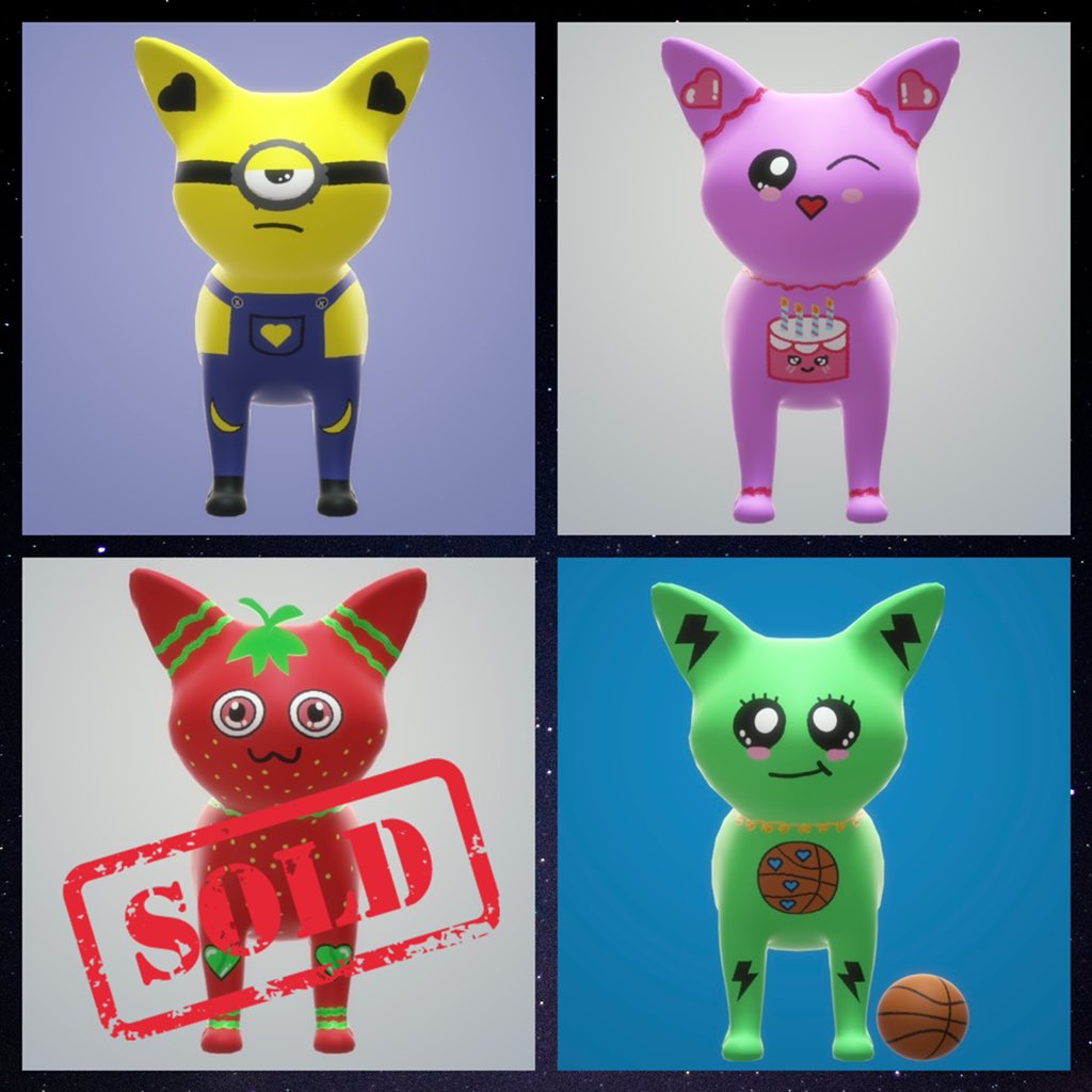 Hedinft's tweet photo. ❤Weirdo Neko new drop❤

3/79 items available🌈
Floor price:0.009 ETH🌠
Owners: 26❤️‍🔥
Total volume: 0.67 ETH🌸

https://t.co/eTFkloVccr

Adopt your weirdo neko🐱

#nft #nftdrop #nftcollector #NFTCommmunity https://t.co/VaSqbUeGOU
