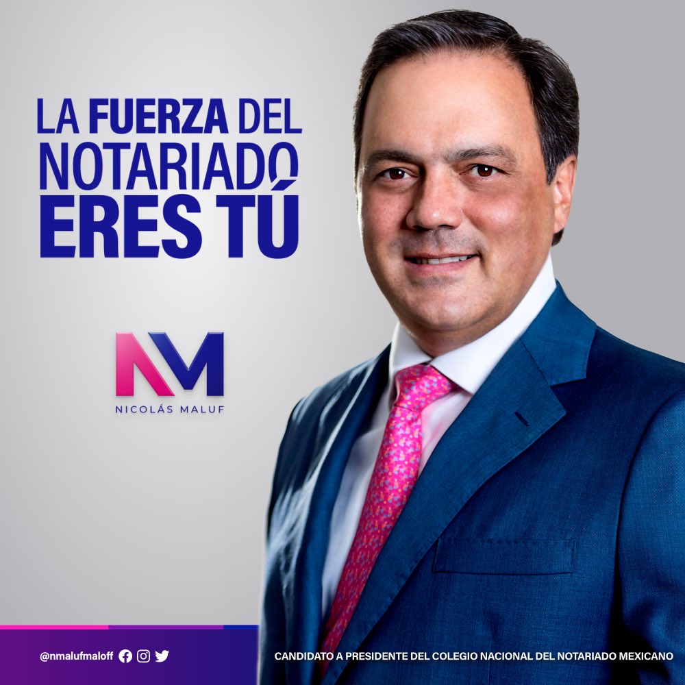 Acompañado de mujeres y hombres representativos del #NotariadoMexicano, iniciamos este camino, en el que nos hemos comprometido a trabajar por Ti.
Porque #LaFuerzaDelNotariadoEresTu