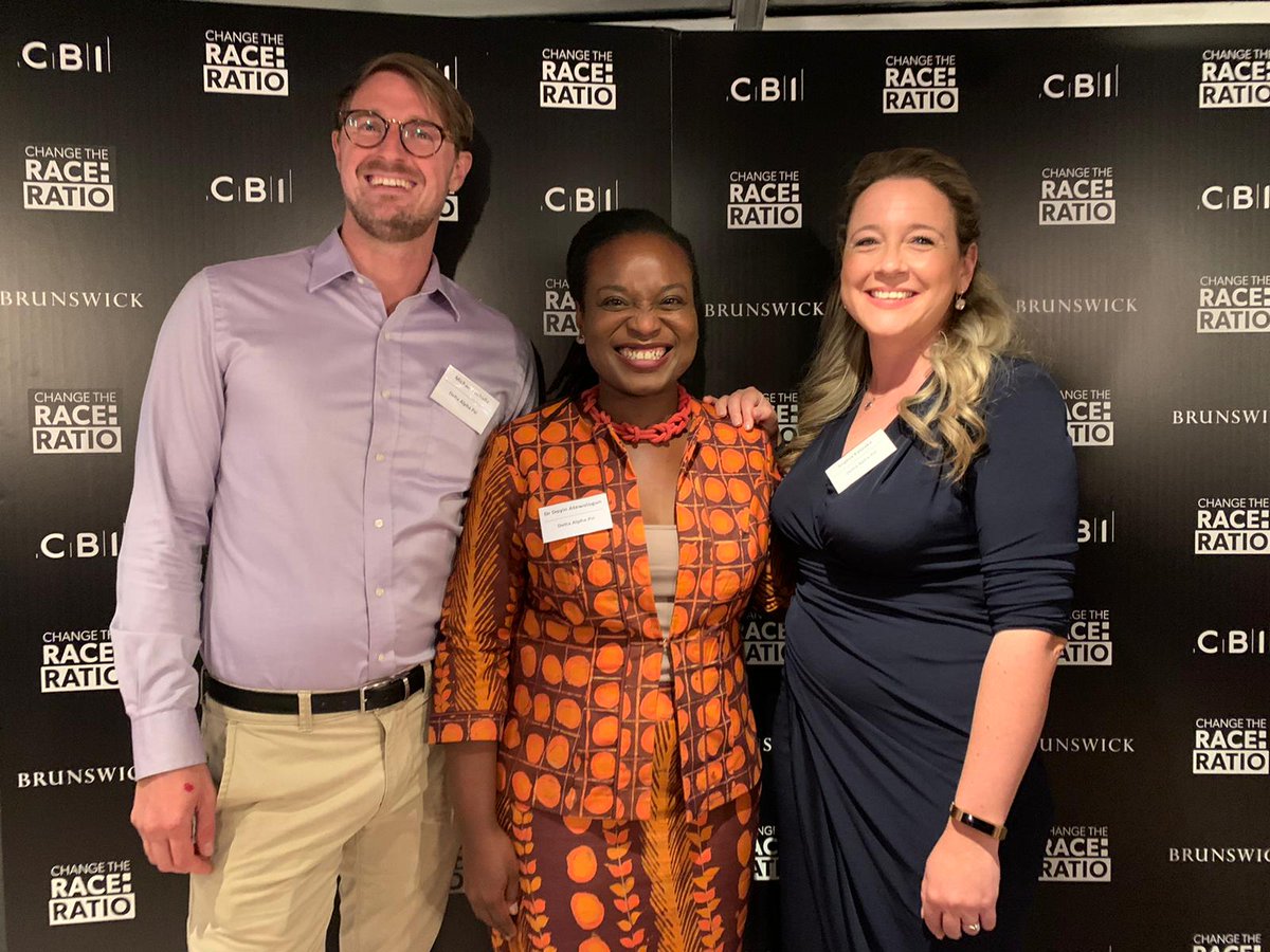 Delta's Director, <a href="/DrDoyinA/">Doyin Atewologun</a> gave the keynote at the <a href="/changeraceratio/">Change the Race Ratio</a> reception yesterday.
Her keynote challenged the audience to reflect on “what’s my own compelling driving force to change the race ratio?” #diversifyingleadership #doingthework #ChangetheRaceRatio #CtRR2022