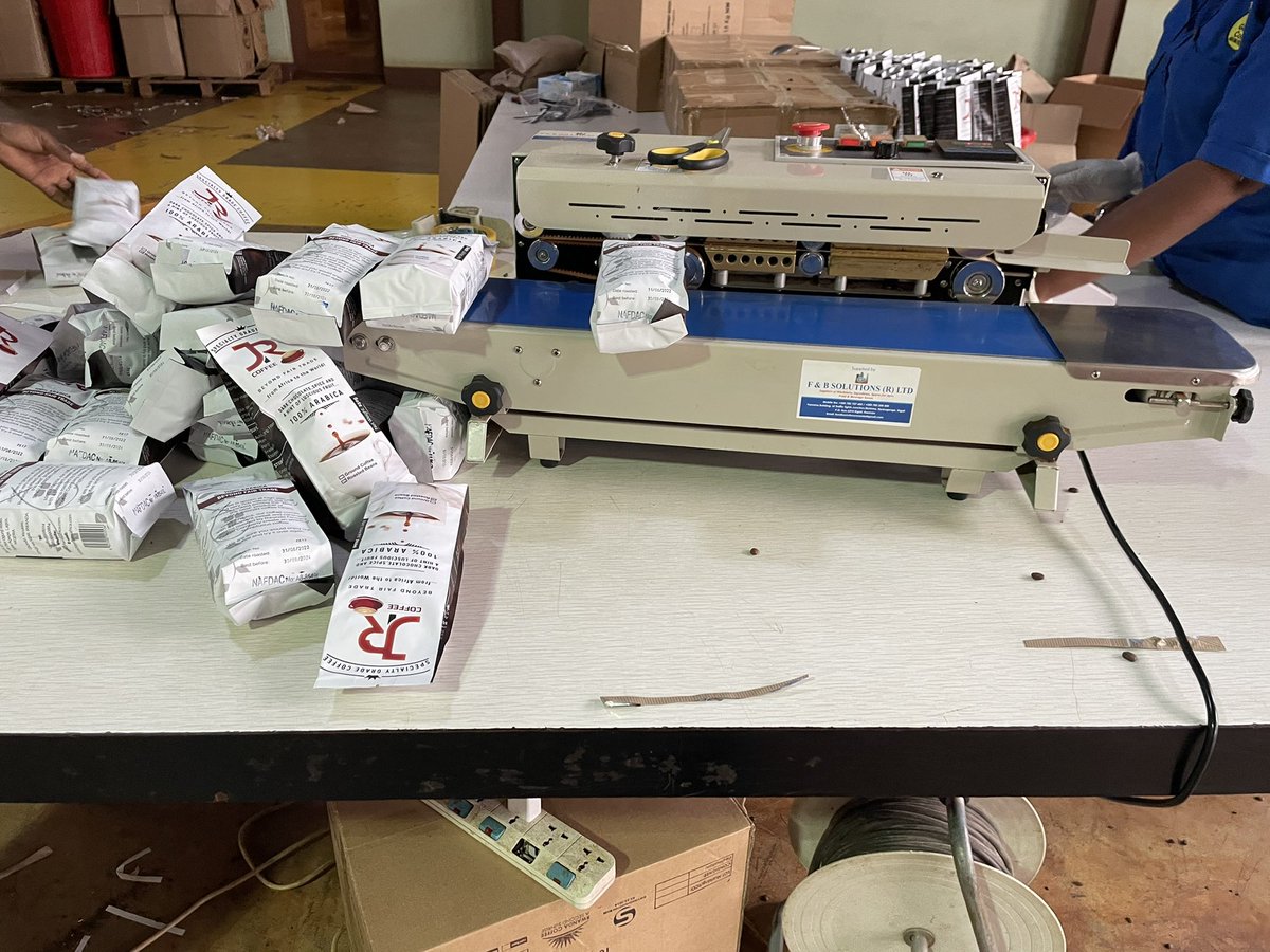 Improving value addition and scaling finished food commodities trading from Africa with roasted coffee beans.

Export ready JR Coffee- new batch of export.

#JRFarms #Rwanda #Coffee #Arabica