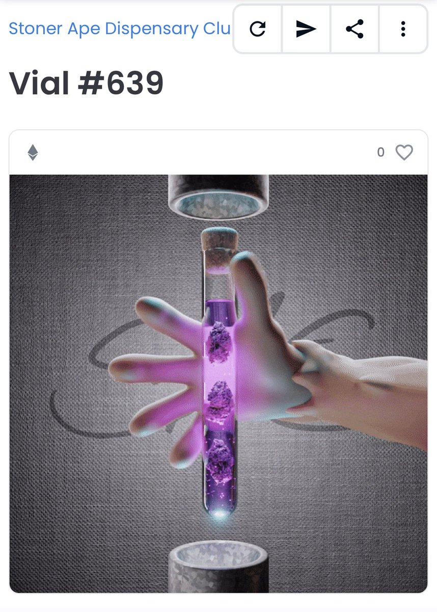 ⚡️ NFT GIVEAWAY ⚡️

Stoner Ape vials up for grabs. 2 WINNERS ON THIS ONE 🔥

RULES
⚡️ FOLLOW ME AND @ZeussWorld
⚡️ RETWEET
⚡️ TAG 3 STONERS 

Winners in 24 hours ⏳