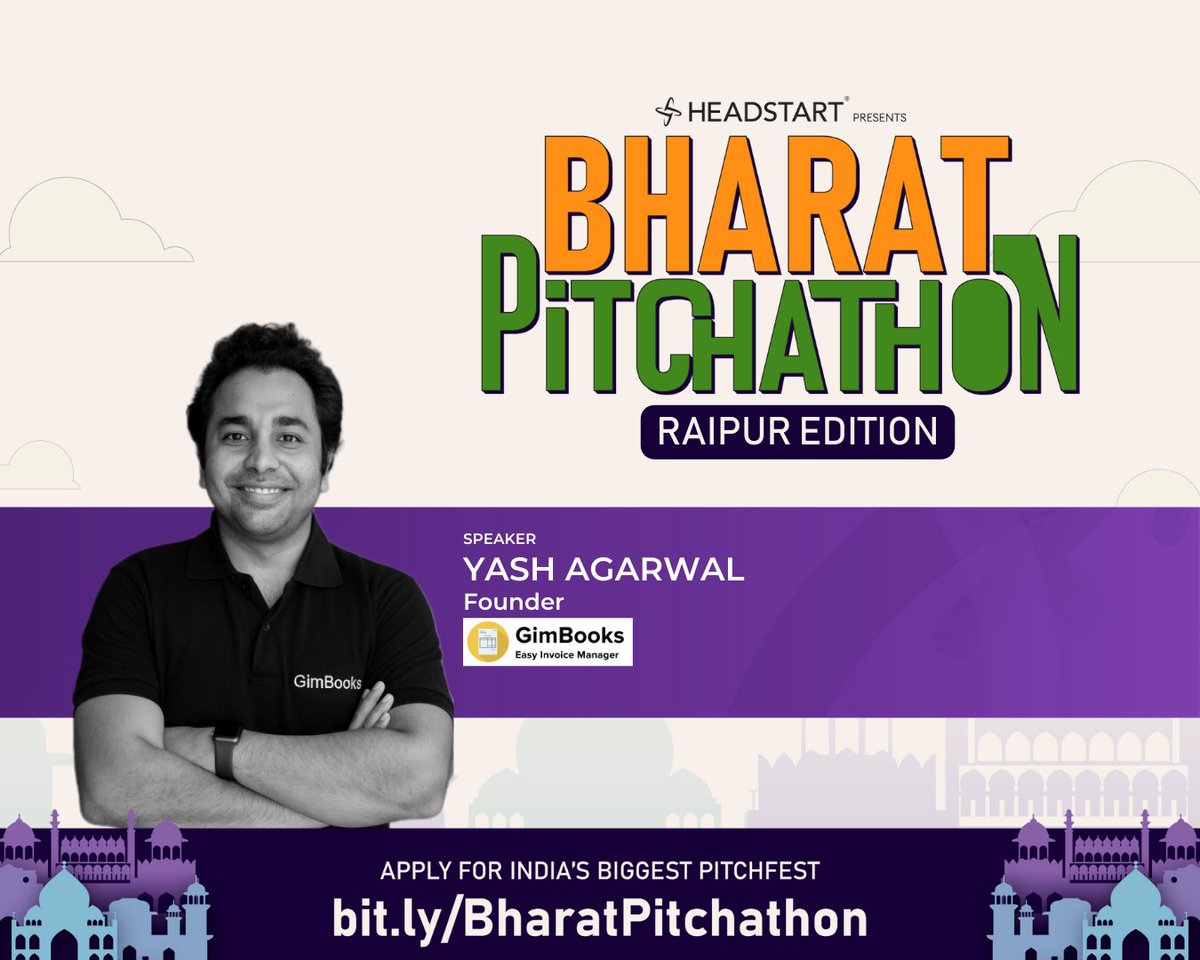 Meet our speaker - Yash Agarwal
He is the founder of Gimbooks. A unique mobile first bookkeeping &amp; Neo banking platform for MSMEs
Join us for a power packed knowledge session around funding &amp; investments
Date - 3rd September 2022
Time - 4pm
Venue - 36inc