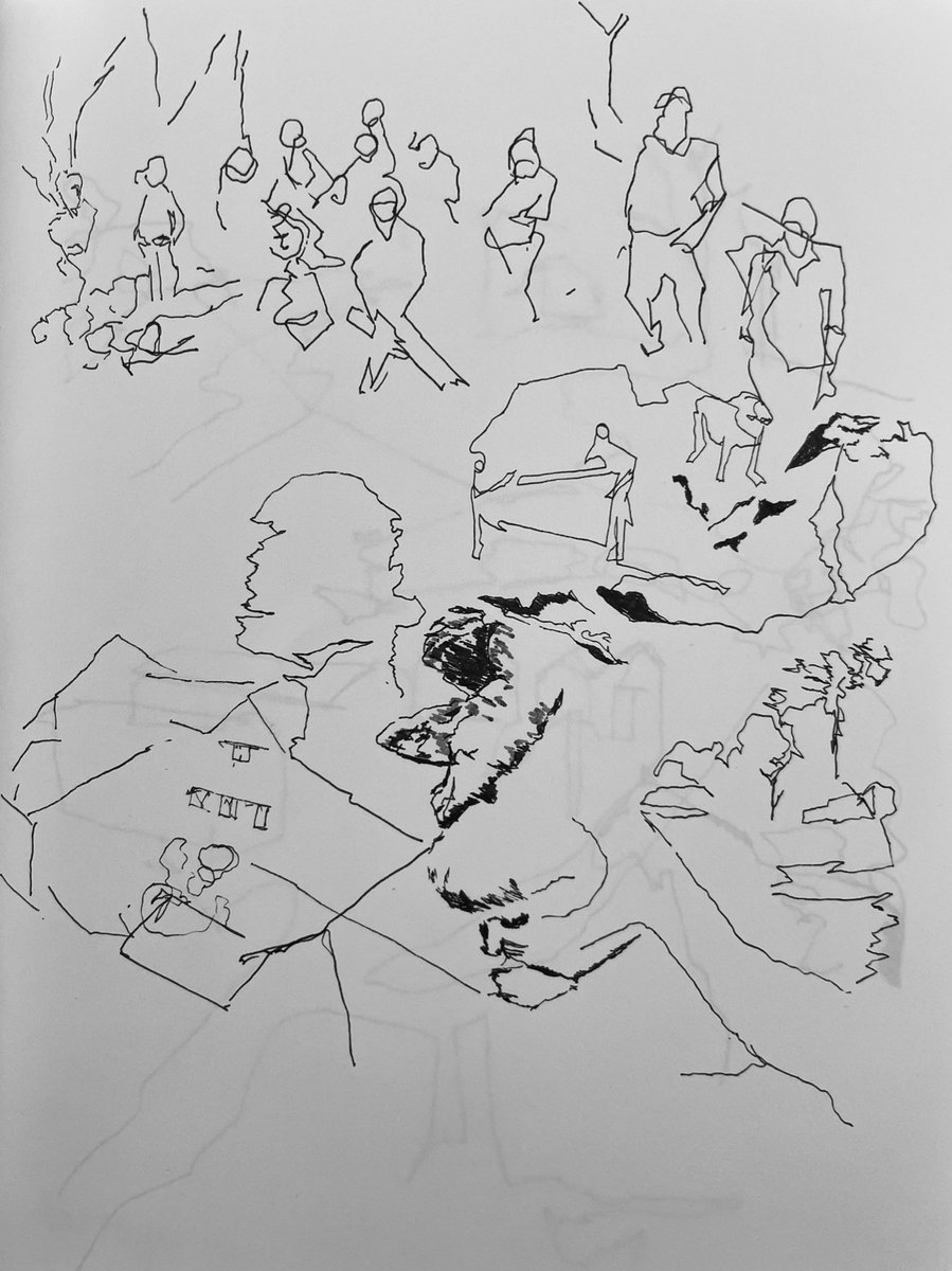 SBerneray's tweet photo. Drawing Dartmoor 
#devondrawing #dartmoor #drawing #devonart https://t.co/5OOqqVetcy