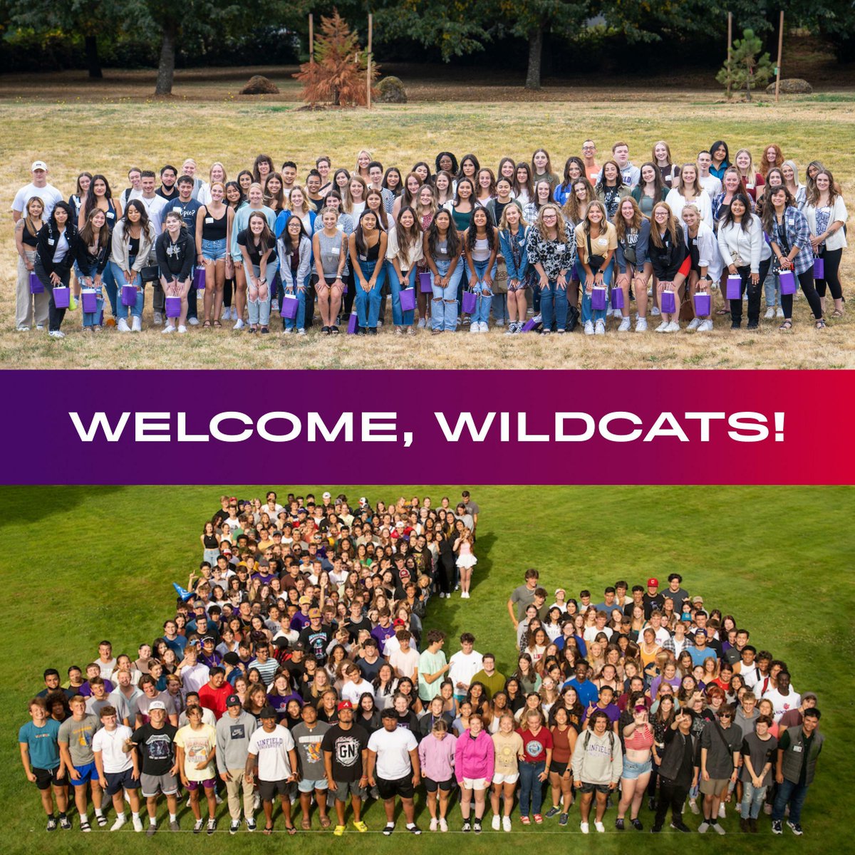 Welcome to all the new Wildcats! 🐾 #UncommonU @linfieldnursing