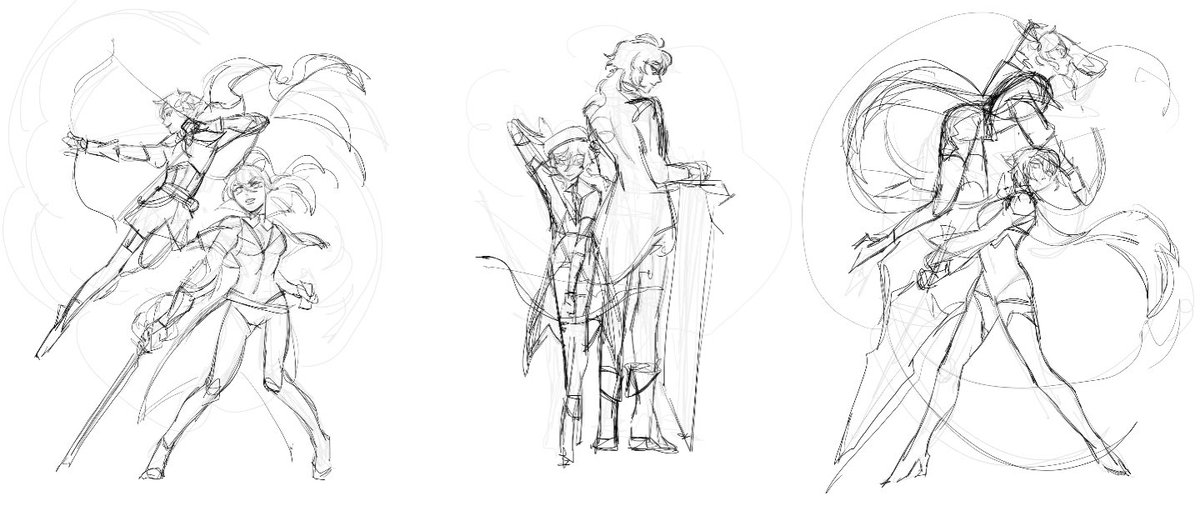 I'm gonna make this a thread of my wips that I could never finish 
So awhile ago I posted first pic and it's initially was idea of drawing Venti dressed up like 3 mond aristocracy clans is a very ambitious project I'm not gonna finish it this year if ever 