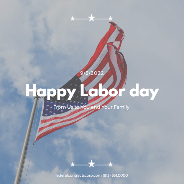 Happy Labor Day! We hope you enjoy the three-day weekend off, and we wish you a great rest of your week!
In observance of Labor Day, our office will be closed Sept. 5, 2022 and will resume normal business hours the following day. 

#LaborDay  #LaborDay2022