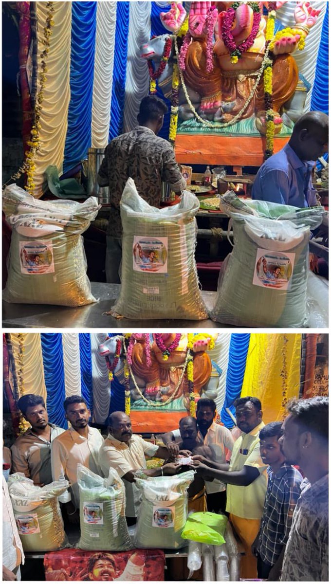 TVMIoffl's tweet photo. தளபதி @actorvijay அவர்களின் வாழ்த்துக்களோடு.!

"விநாயகர் சதுர்த்தி"விழாவை முன்னிட்டு செங்கல்பட்டு மேற்கு மாவட்ட இளைஞரணி முடிச்சூர் பகுதி சார்பாக,

அருள்மிகு ஸ்ரீ தங்க விநாயகர் ஆலயத்தில் (1/2) https://t.co/HCndBGzchy